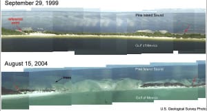 Charley Pass, North Captiva, Hurricane Charley, Storm Path, Captiva, Florida, August 13, 2004, 10 Year Anniversary.