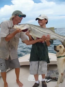 Charlie, Joey & Snook , June 2009, Captiva Island.