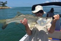 Big Snook Caught In Redfish Pass!