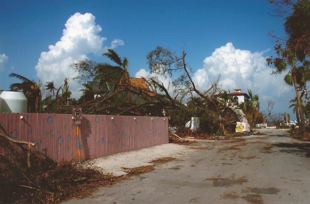 Hurricane Charley 10 Year Anniversary, Bubble Room, Captiva, 8-13-04