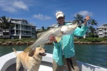 Charlie, Hank, Big Snook, Captiva Fishing, Redfish Pass.