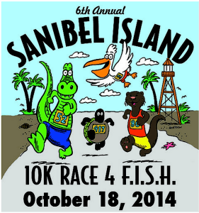 Sanibel Island 10K Race 4 F.I.S.H., October 18, 2014.