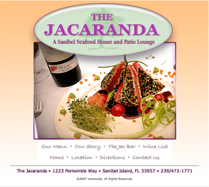 The Jacaranda Restaurant, Sanibel Island