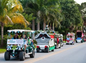 Captiva Holiday Village, Captiva Holiday Golf Cart Parade, Courtesy Of Captiva Holiday Village.
