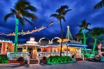 Captiva Holiday Village, 'Tween Waters Inn Reindeer & Holiday Lighting, Courtesy Of Captiva Holiday Village.