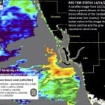 Sanibel: Red Tide Report, 10-24-14 – Red Tide Offshore