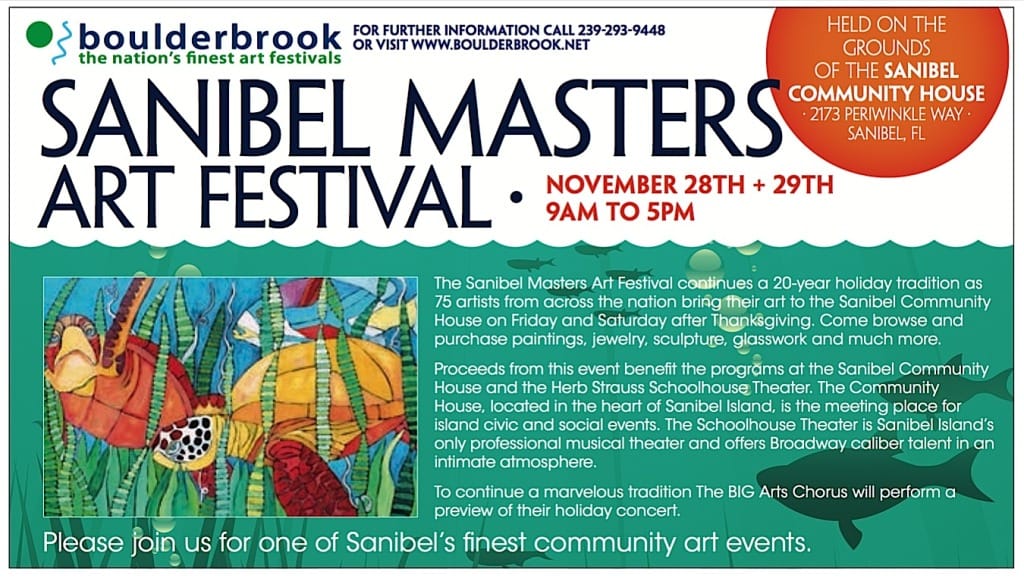 Sanibel Masters Art Festival.