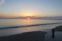 Sanibel Sunset, Post Prescribed Burn, Photo Credit - Laurel Burnsed.
