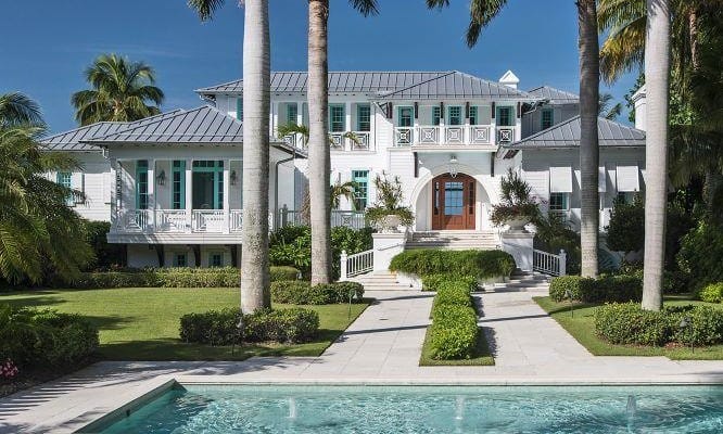 Sanibel & Captiva Real Estate, 16660 Captiva Drive, Captiva Island, Front Of Home.