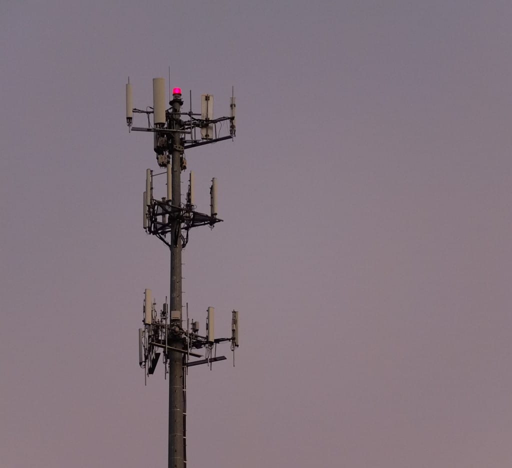 Sanibel Dark Sky Ordinance, Lighted Cell Phone Tower, File Photo By John Perry, Via Creative Commons.