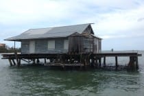 Punta Gorda Fish Company Ice house, North Captiva, 1-24-15.