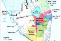 The Central Everglades Planning Project Map, Courtesy Of The South Florida Water Management Agency.
