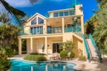 Escapade, Sanibel Rental, Exterior Rear.