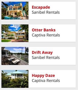 Sanibel Rentals