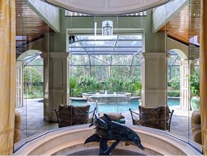 5615 Baltusrol Court, Sanibel Island, Foyer, Courtesy Of Royal Shell Real Estate.