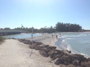 Sanibel Rentals, 3-29-15, Sanibel: Blind Pass Filling In 3, Nearly Closed To Navigation.