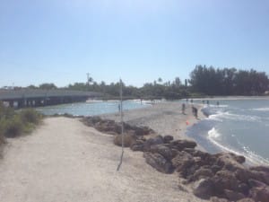 Sanibel Rentals, 3-29-15, Sanibel: Blind Pass Filling In 2, Nearly Closed To Navigation.