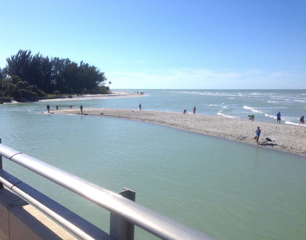 Sanibel Rentals, 3-29-15, Sanibel: Blind Pass Filling in, Nearly Closed To Navigation.