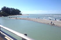 Sanibel Rentals, 3-29-15, Sanibel: Blind Pass Filling in, Nearly Closed To Navigation.