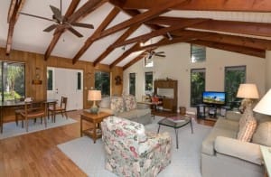 Captiva Rentals, Estate For Sale, Interior Cottage View, 16177 Captiva Drive, Captiva Island, Courtesy Of Royal Shell Real Estate.