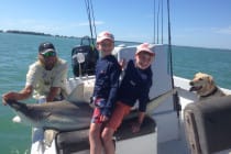 Captiva Rentals, 4-5-15, Catch & Release Blacktip Shark Fishing.