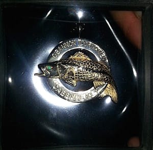 Sanibel Rentals, 4-26-15, Winner's Medallion, Cabbage Key Fingers O’Bannon Tournament.