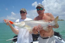 Sanibel Rentals, 4-12-15, Sanibel: Dan & Ben, Fingers O’Bannon Invitational Memorial Snook Tournament.