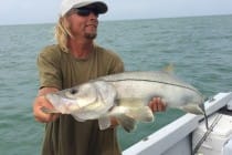 Sanibel Rentals, 4-24-15, Nice Snook, Fingers O’Bannon Tournament.