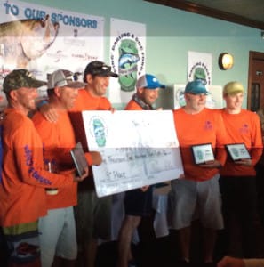 Fishing & Chips Team, 5th Place, 2015 "Ding Darling" & Doc Ford's Tarpon Tournament, 5-9-15.