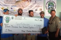 Sportfisha.com Team, 1st Place, 2015, "Ding Darling" & Doc Ford's Tarpon Tournament, 5-9-15.