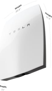 Sanibel Rentals, 5-1-15, Tesla Powerwall, Battery Specifications, Courtesy Of Tesla Energy.