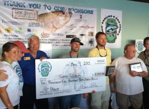'Tween Waters Team, 4th Place, 2015 "Ding Darling" & Doc Ford's Tarpon Tournament, 5-9-15.