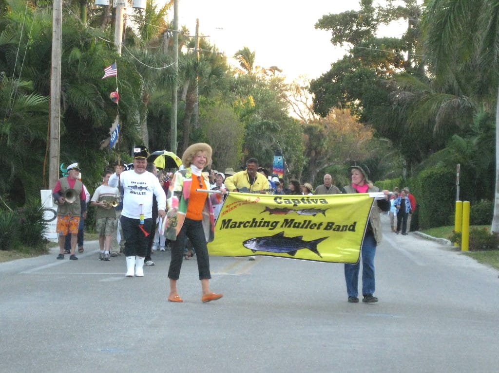 Captiva Island Marching Mullet Band, Via Creative Commons, Sherwin & Ruth.