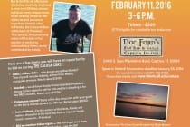 Randy Wayne White Will Host Benefit For Florida Museum Of Natural History's Randell Research Center, Thursday, February 11, 3-6 PM At Doc Ford's On Captiva Island.