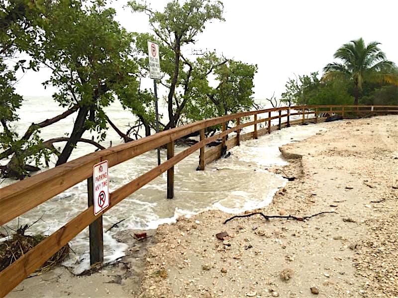 Sanibel Island, Tide Surge & Flooding, 1-17-16.