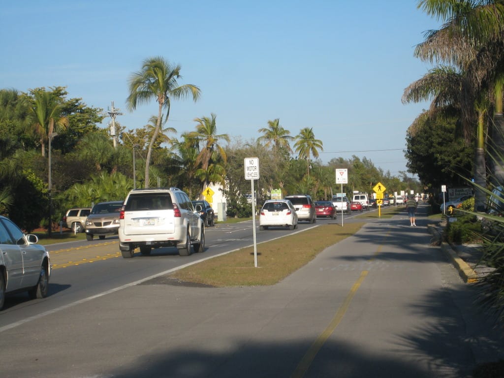 Sanibel Island Traffic, Via Creative Commons, James Lin.
