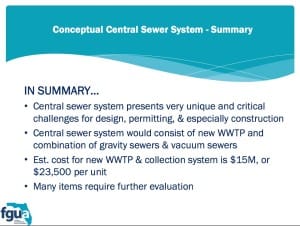 Captiva Island Conceptual Central Sewer System - Summary, Florida Government Utility Authority, December 2015.
