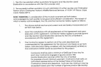 Sanibel Nile Monitor Lizard Removal, Christopher Harlow Contract, Courtesy Of Sanibel City Council.