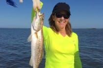Sanibel Fishing, Sea Trout, Grass Flats 2-16-16.