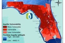 Vulnerability Assessment For Floridian Aquifer, Courtesy of SCCF.