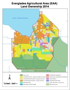 Everglades Agricultural Area (EAA) Land Ownership 2014.