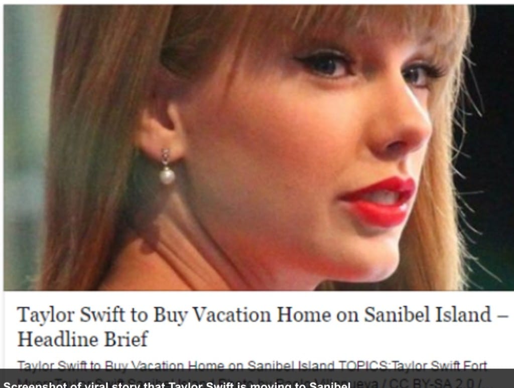 Taylor Swift Rumored To Be Buying A Home On Sanibel Island.