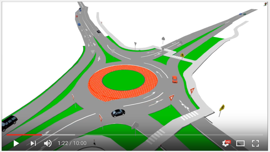 Sanibel Roundabouts?, Roundabout peak morning traffic analysis.