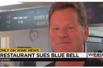 Schnappers Hots, a well-known Sanibel Island restaurant, is suing Blue Bell Ice Cream for hurting its business.