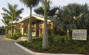 St. Isabel Catholic Church, Sanibel Island, Florida. Photo courtesy of St. Isabel Catholic Church.