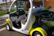 Debate on Sanibel Golf Carts. Sanibel Planning Commission is scheduled to include consideration of an application for a conditional use permit allowing the establishment on Sanibel of a business that will rent up to fifteen "low speed vehicles. Image Courtesy Of Creative Commons / Steve Farley.