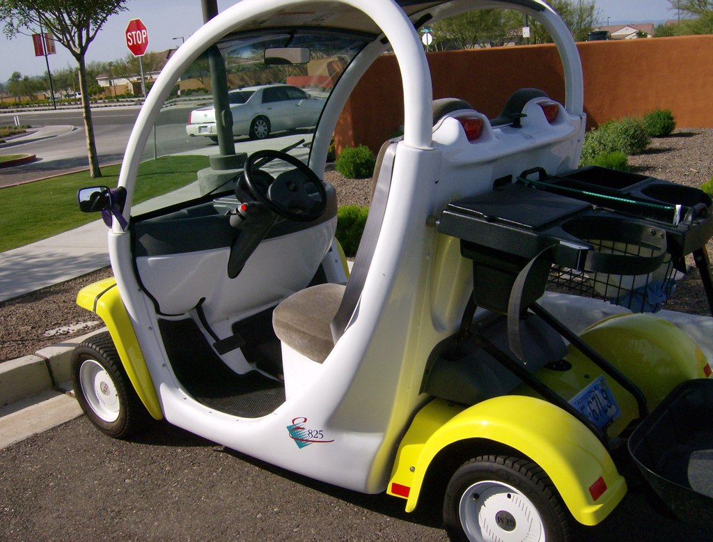 Debate on Sanibel Golf Carts. Sanibel Planning Commission is scheduled to include consideration of an application for a conditional use permit allowing the establishment on Sanibel of a business that will rent up to fifteen "low speed vehicles. Image Courtesy Of Creative Commons / Steve Farley.