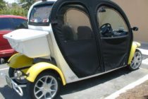 Sanibel Planning Commission is scheduled to include consideration of an application for a conditional use permit allowing the establishment on Sanibel of a business that will rent up to fifteen "low speed vehicles.
