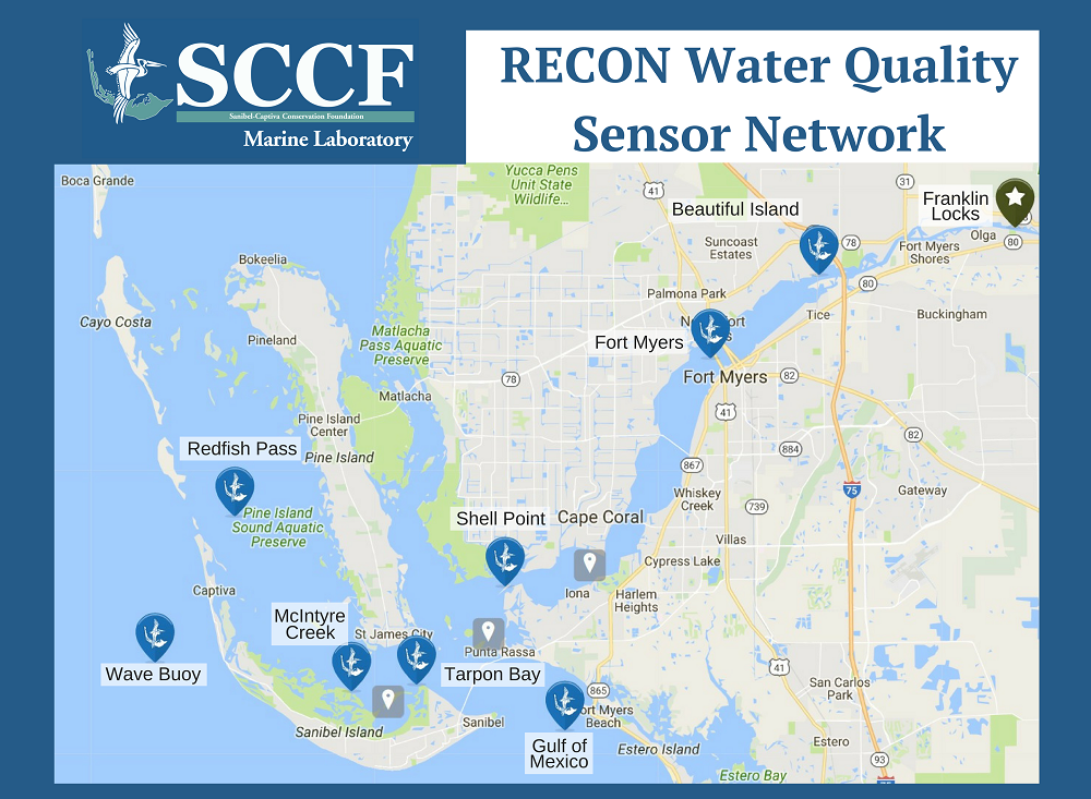 RECON Water Quality Sensor Network. Image Courtesy Of SCCF.
