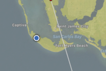 Trajectory, Hurricane Irma, Video & Photos, Sanibel & Captiva, 3:30 PM/E Update, September 10, 2017.